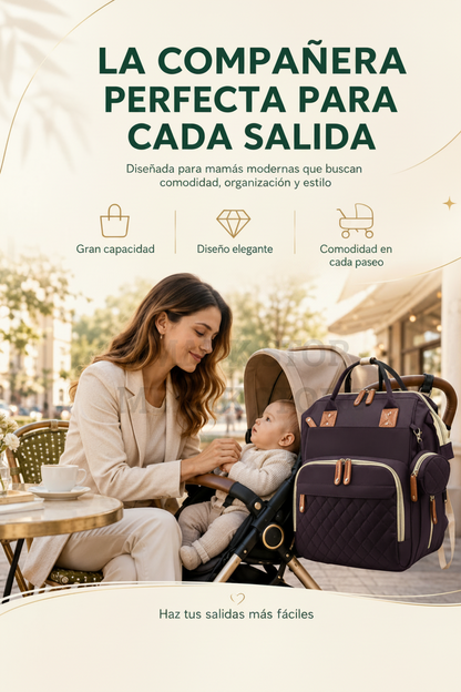 MamáPro™- La Pañalera Todo en Uno para Mamás Modernas.💼👶
