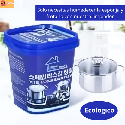 Elixir Limpiador de Acero® Ahorra Tiempo y Esfuerzo