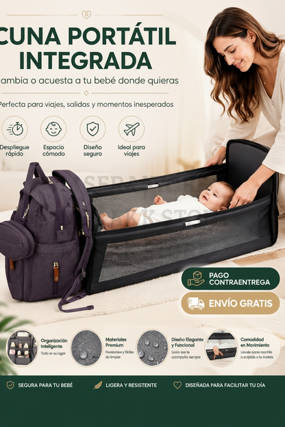 MamáPro™- La Pañalera Todo en Uno para Mamás Modernas.💼👶